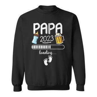 Werdende Papa Geschenk Für Werdendeater Papa 2023 Loading Kapuzenjacke Sweatshirt - Geschenkecke