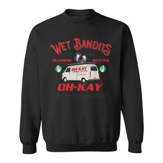 Wet 90S Bandits Plumbing Vintage And Heating Sweatshirt - Monsterry DE