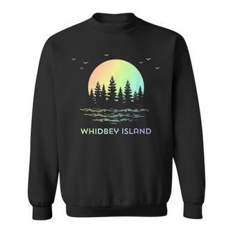 Whidbey Island Washington Sunset Nature Sweatshirt - Monsterry AU