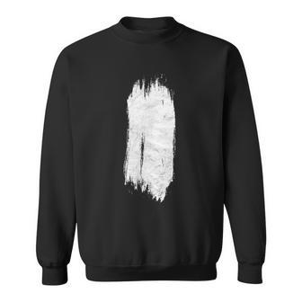 White Blaze Appalachian Trail Minimalist Hiking Graphic Sweatshirt - Monsterry