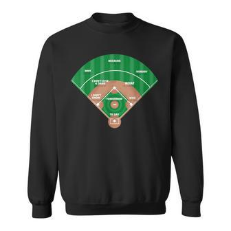Who's On First Baseball Game Play Sport Fan Playing Sweatshirt - Monsterry AU