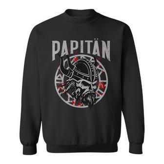 Wikinger Papa Herrenatertagater Geburtstag Sweatshirt - Geschenkecke