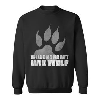 Willenskraft Wie Wolf In Wildnis In 7 Vs Kanada Sweatshirt - Seseable