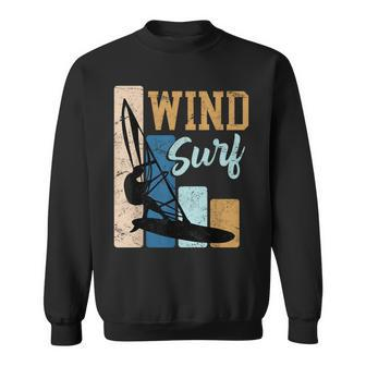 Windsurfer Windsurfintage Retro Surfer Sweatshirt - Seseable