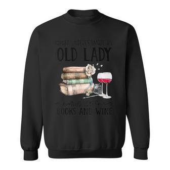 And Wine Sweatshirt | Mazezy AU