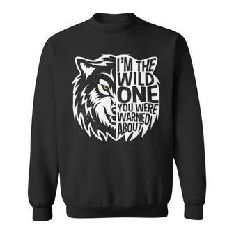 Wolf Wild Animal Wolves Sweatshirt | Mazezy