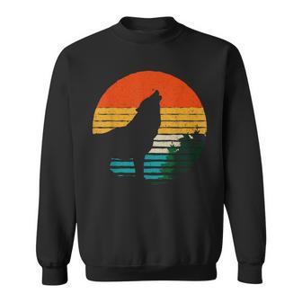 Wolf Wildlife Ranger Zookeeper Retro Vintage Sweatshirt - Monsterry UK