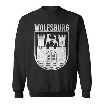 Wolfsburg Germany Deutschland Crest Arms Emblem Sweatshirt - Monsterry UK