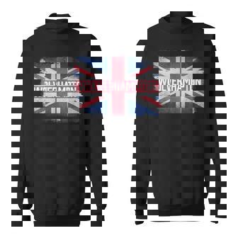 Wolverhampton United Kingdom British Flag Vintage Souvenir Sweatshirt - Thegiftio
