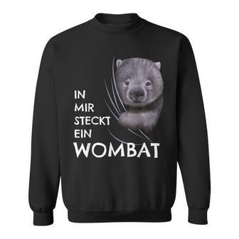 Wombat Costume Children's Clothing In Mir Steckt Ein Wombat Sweatshirt - Seseable