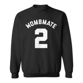 Wombmate 2 Twin Triplet Quadruplet Matching Sweatshirt - Monsterry CA