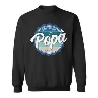 World's Greatest Popa Venetian Dad Sweatshirt - Monsterry