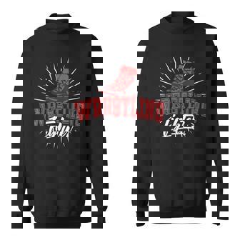 Wrestling Fighter Martial Arts Wrestle Hobby Wrestler Sweatshirt - Thegiftio UK