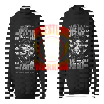 Wrestling Warrior Martial Arts Wrestle Hobby Wrestler Sweatshirt - Thegiftio UK