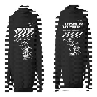 Wrestling Wrestle Martial Arts Wrestler Hobby Sweatshirt - Thegiftio UK