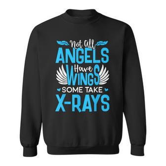X-Ray Tech Angel Wings Radiology Tech Graduation Sweatshirt - Monsterry DE