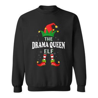 Xmas Drama Queen Elf Family Matching Christmas Pajama Sweatshirt - Monsterry AU