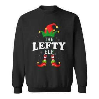 Xmas Lefty Elf Family Matching Christmas Pajama Sweatshirt - Monsterry