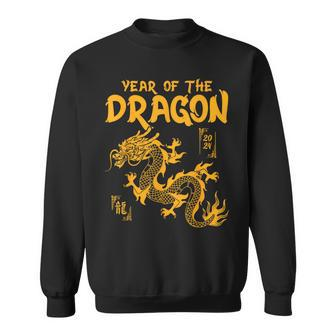 Year Of The Dragon 2024 Lunar New Year Chinese New Year 2024 Sweatshirt - Thegiftio UK