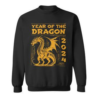 Year Of The Dragon 2024 Lunar New Year Chinese New Year 2024 Sweatshirt | Mazezy