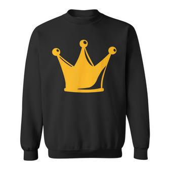 Yellow Crown Sweatshirt - Monsterry