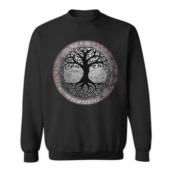 Yggdrasil Tree Of Life Celtic Vintage Sweatshirt - Thegiftio UK