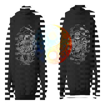 Yinyang Yoga Zen Yin Yang Méditation Sweater e - Cadeauxyz