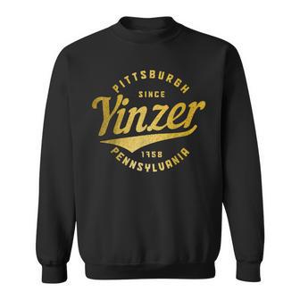 Yinzer Pittsburgh Pennsylvania Vintage Pa Pride Yinz Sweatshirt - Monsterry