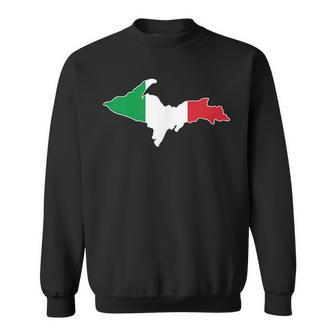 Yooper Italian Upper Peninsula Michigan Sweatshirt - Monsterry DE