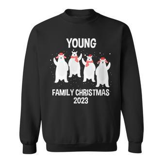 Young Family Name Young Family Christmas Sweatshirt - Seseable