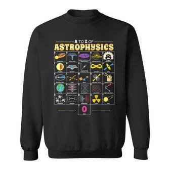 A To Z Of Astrophysics Science Math Chemistry Physics Sweatshirt - Monsterry AU