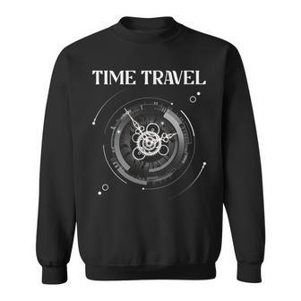 Zeitreise Steampunk Zeitwissenschaft Time Traveler Sweatshirt - Seseable