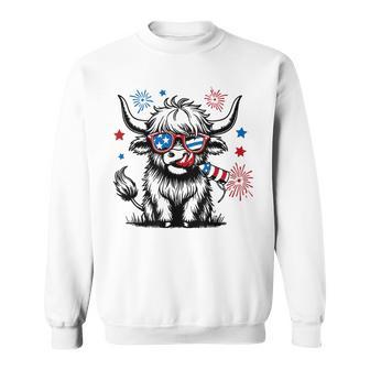 4Th July Heifer Sweatshirt - Monsterry