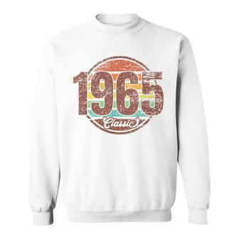 57Th Birthday Vintage 1965 Classic Retro Bday 1965 Sweatshirt - Monsterry CA