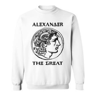 Alexander The Great Ancient Greece Greek Macedon Sweatshirt - Monsterry DE