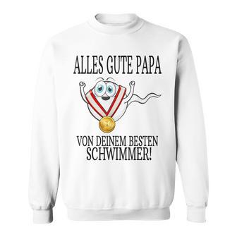 Alles Gute Papaon Deinem Besten Schwimmeratertag Sweatshirt - Geschenkecke