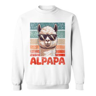 Alpapaatertag Bester Papa Alpaka Raglan Sweatshirt - Geschenkecke