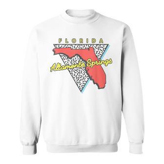 Altamonte Springs Florida Retro Triangle Fl City Sweatshirt - Monsterry DE