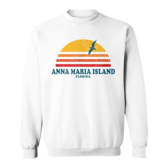 Anna Maria Island Florida Fl Vintage Graphic 70S Sweatshirt - Monsterry