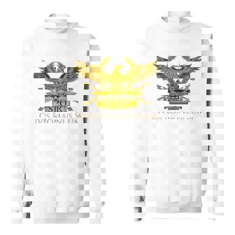 Antigua Roma Spqr Cita Latina Cicero Civis Romanus Sum Sin Mangas Camisa de entrenamiento - Regaloses