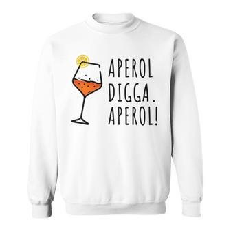 Aperol Digga Summer Alcohol Aperol Spritz S Sweatshirt - Seseable