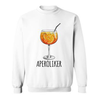 Aperoliker Team Spritz Fan Team Aperoliker Gray Sweatshirt - Geschenkecke