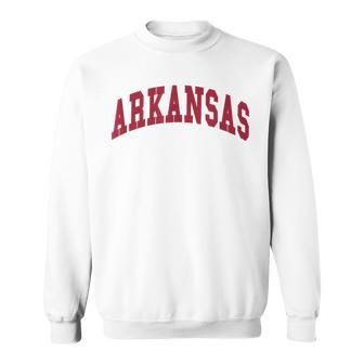 Arkansas Throwback Classic Sweatshirt - Seseable
