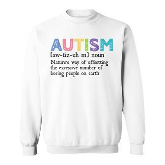 Autism Definition Autism Awareness Acceptance Sweatshirt - Seseable