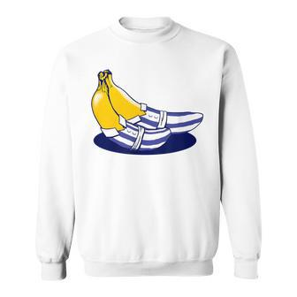 Bananas In Pajamas B1 And B2 Banana Lovers Sleep Sweatshirt - Monsterry