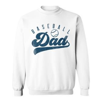 Baseball Dad Daddy Father's Day Sweatshirt - Thegiftio UK