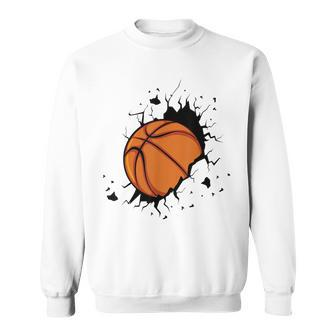 Basketball Players Basketball Team Graphic Sports Basketball Sweatshirt | Mazezy