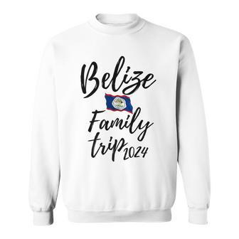 Belize Family Trip 2024 Caribbean Vacation Fun Matching Sweatshirt | Mazezy