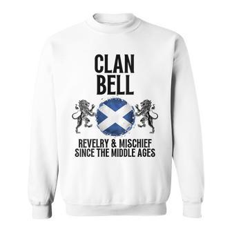 Bell Clan Scottish Family Name Scotland Heraldry Sweatshirt - Seseable