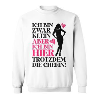 Beste Chefin Hier Sweatshirt - Geschenkecke